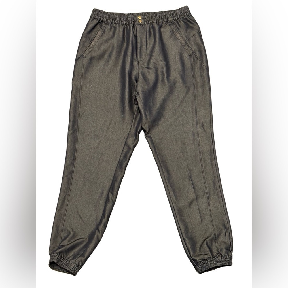 Nanette Lepore Elastic Waist Casual Jogger Pants Dark Blue Women’s Size 6.